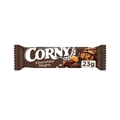 CORNY Barritas chocolate negro 6 unidades x 25 gr 