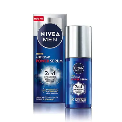 NIVEA Men crema serum antiedad power 2 en 1 30 ml 