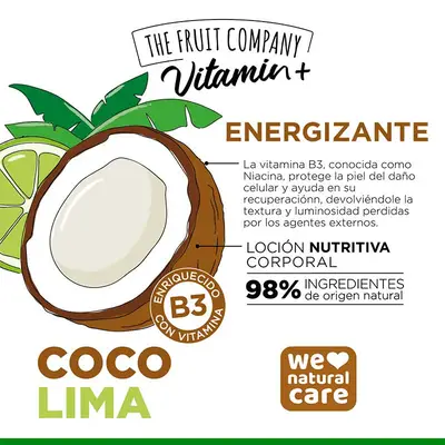 Crema de Manos Coco 50 ml The Fruit Company