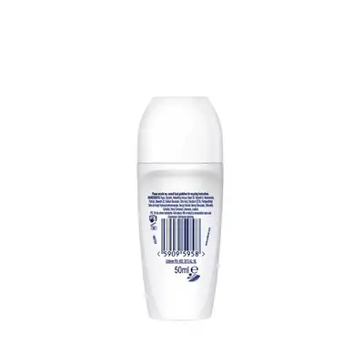DOVE Desodorante 0% roll-on invisible 50 ml 