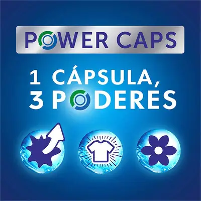 Wipp express detergente power caps 33 + 33 GRATIS de fragancia