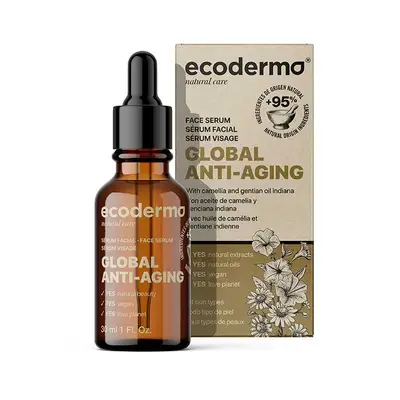 ECODERMA Serum facial anti-edad global 30 ml 