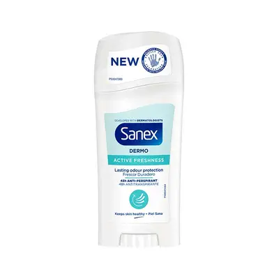 SANEX Desodorante stick active freshness 65 ml 