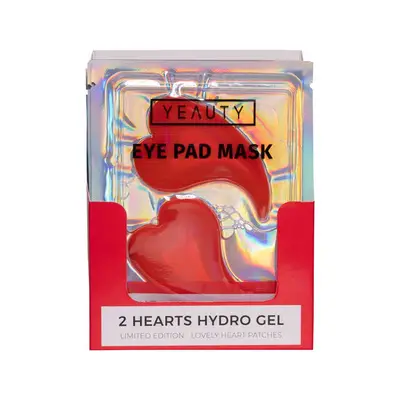 YEAUTY PARCHE OJOS 2 HEARTS RED