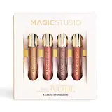 MAGIC STUDIO Set de sombras liquidas nude 4 piezas 
