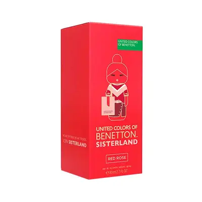 BENETTON SISTERLAND RED ROSE EDT 80 VAP