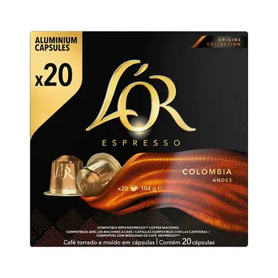 L'OR CAFÉ COLOMBIA 20 CAPS
