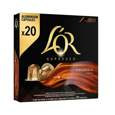 L'OR CAFÉ COLOMBIA 20 CAPS