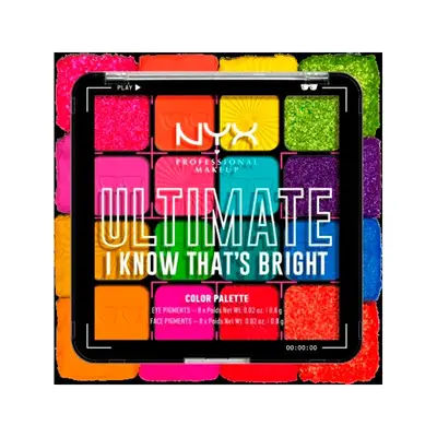NYX PROFESSIONAL MAKE UP Paleta sombras ultimate the bright side 