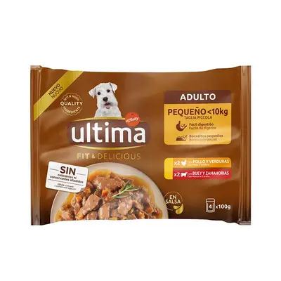 ULTIMA Ultima dog mini fit&delic pol/buey 4x100 