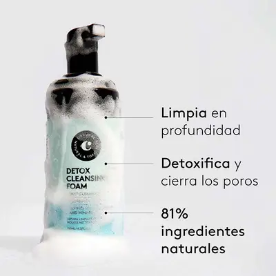 COCUNAT Espuma limpiadora detox 125 ml 
