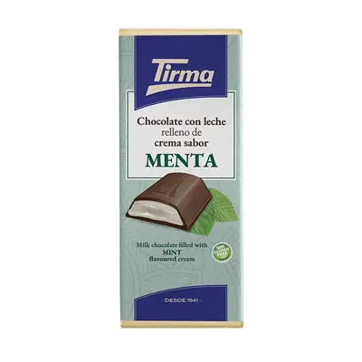 TIRMA TABLETA CHOCOLATE CREMA MENTA 103G