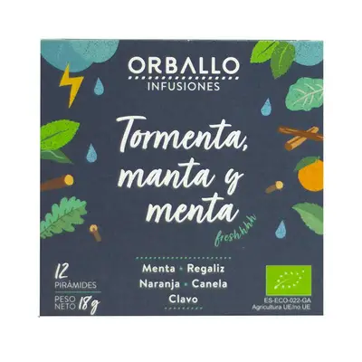 ORBALLO INFUSION TORMENTA MANTA-MENTA 12