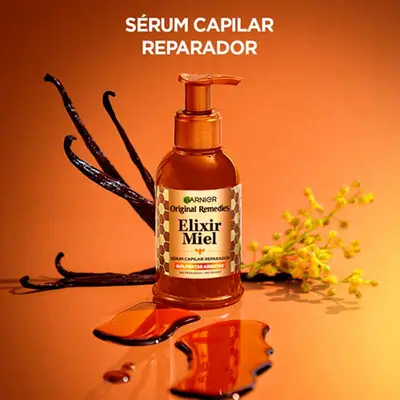 GARNIER Serum capilar de miel 115 ml. 
