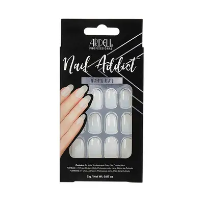 UC ARDELL NAIL ADDICT NATURAL OVAL
