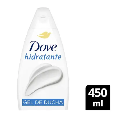 DOVE Gel de ducha essentials cuidado hidratante 450 ml 