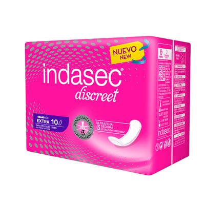 INDAS Indasec discreet extra 10 unidades 
