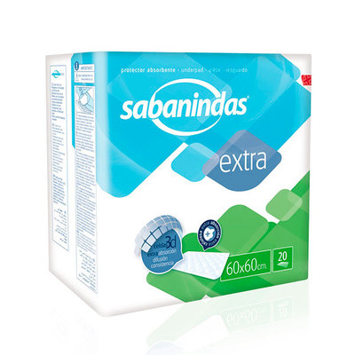 INDAS Sabanindas protege camas 60x60 20 unidades 