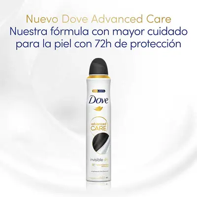 DOVE Advanced care aerosol invisible dry 72h 200 ml  