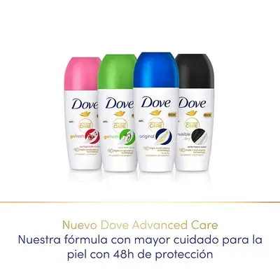 DOVE Advanced care roll-on invisible dry 48h 50 ml 