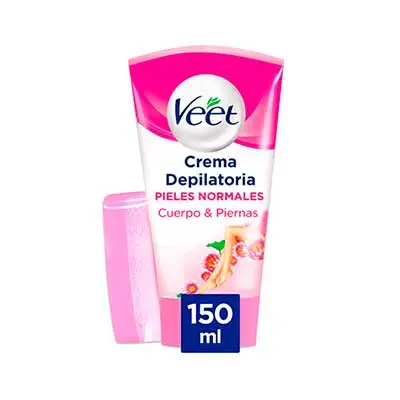VEET Crema depilatoria para la ducha piel normal 150 ml 