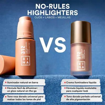 3INA THE NO-RULES HIGHLIGHTER STICK N312