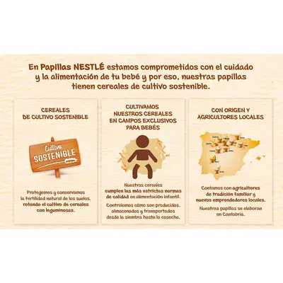 PAPILLAS NESTLE Junior 8 cereales con cacao papilla infantil 475 gr 