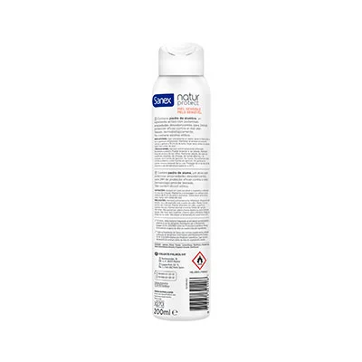 SANEX Desodorante natur protect piel sensible 200 ml spray 