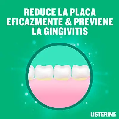 LISTERINE Enjuague bucal dientes y encias 1 l 