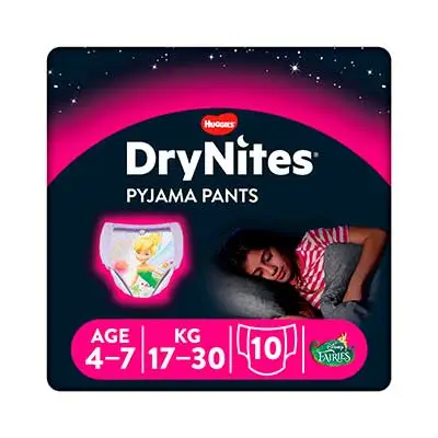 Drynites Niño 4-7 Años 10 U