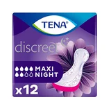 Discreet compresas incontinencia femenina maxi night 12 uds. 