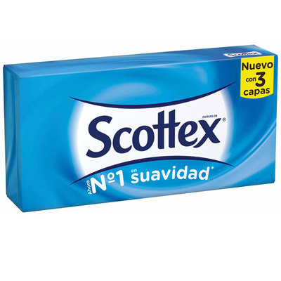 SCOTTEX Pañuelos de papel caja 70 unidades 