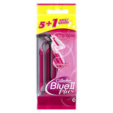 Blue-ii plus maquinilla desechable rosa 5 unidades 