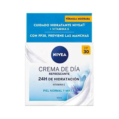 NIVEA Crema de día hidratante activa spf 30 piel normal 50 ml 