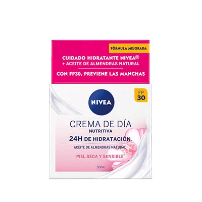 NIVEA Crema de día nutritiva piel seca 50 ml 
