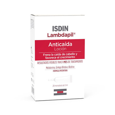 ISDIN Lambdapil loción anticaída 20 monodosis 3 ml 