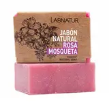 LABNATUR Jabón natural rosa mosqueta pastilla 100 gr 