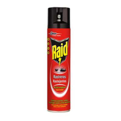RAID Insecticida acción inmediata rastreros 400 ml 