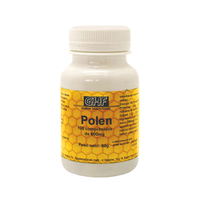 GHF Polen 600 mg 100 comprimidos 