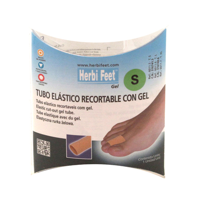 ECOSIL Herbi feet tubo elástico recortable con gel talla s 
