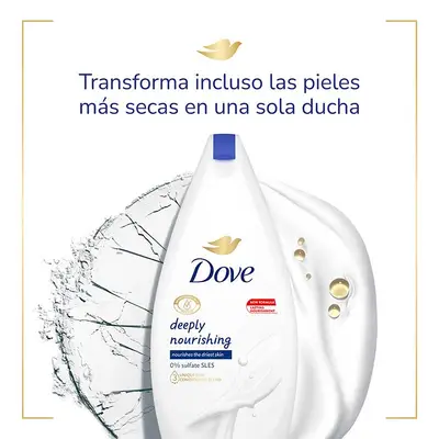 Dove Gel de ducha Hidratación y Nutrición, 250 ml - oh feliz Tienda Online  España