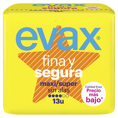 EVAX COMPR FINA Y SEGURA MAXI 13 UN