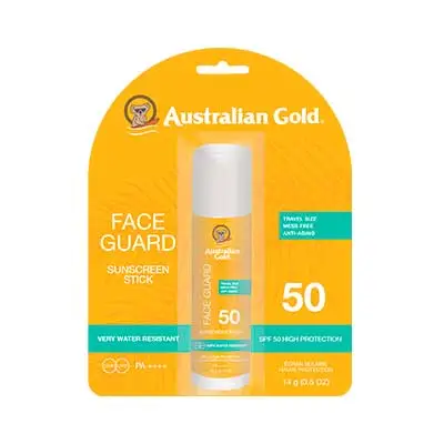AUSTRALIAN GOLD Face guard stick spf 50 