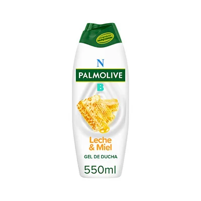 PALMOLIVE Gel natural balance leche y miel 600 ml 