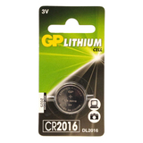 GP G337 PILA DE LITIO CR2016 3V 72 MAH