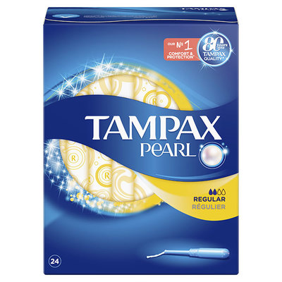 TAMPAX Pearl regular 24 unidades 