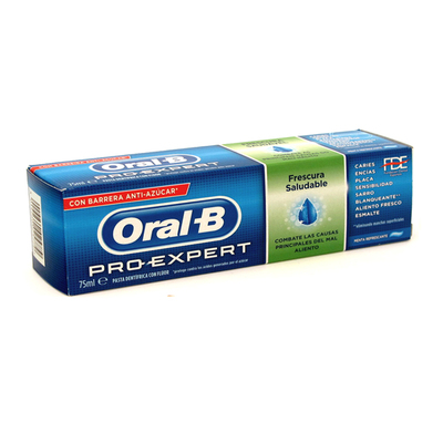 ORAL-B Pro expert pasta dentífrica frescura saludable 75 ml 