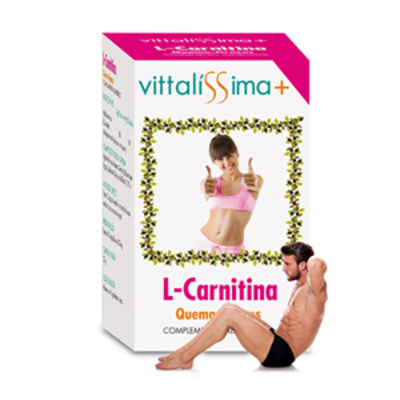 VITTALISSIMA L-carnitina complemento alimenticio 50 cápsulas 