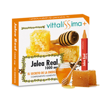 VITTALISSIMA Jalea real 1000 mg complemento alimenticio 12 viales 