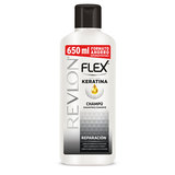 Flex champú reparación cabello castigado 650 ml 